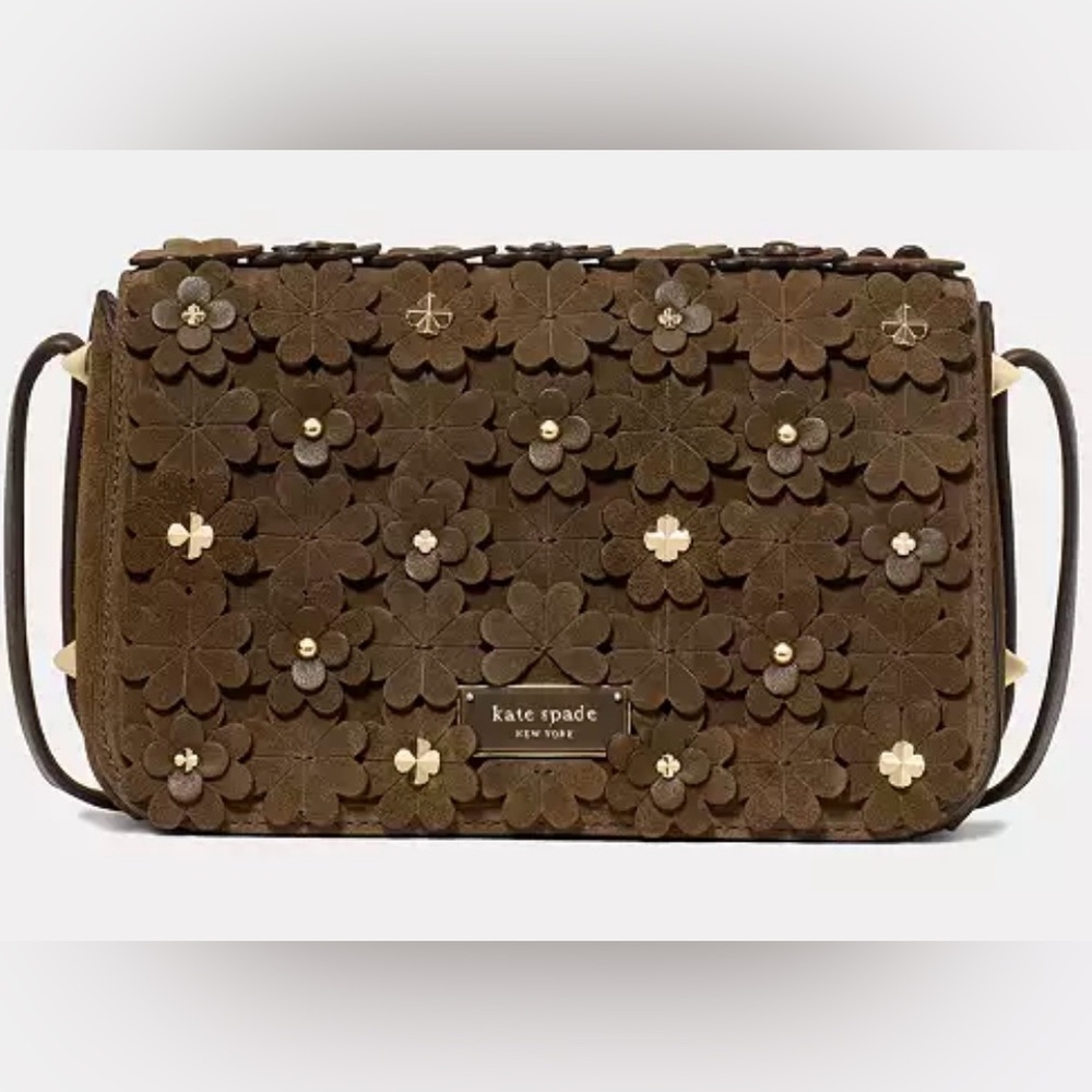 Kate Spade Burnt Sage Liv Floral Bag